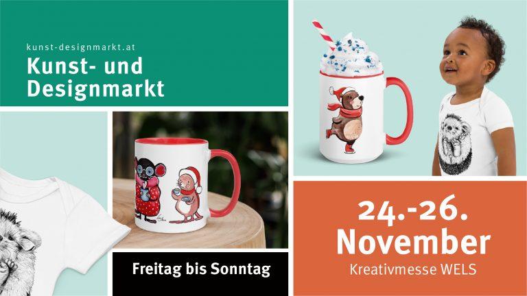 Lisa Mona auf der Kunst- und Designmesse